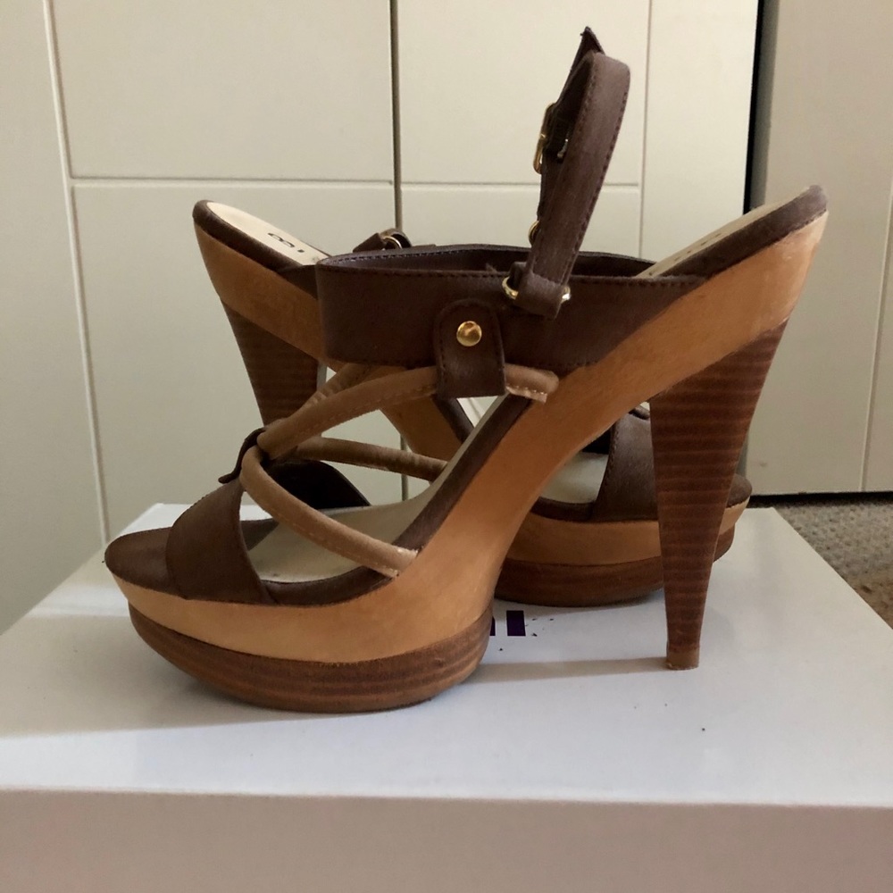 Bakers Brown & Tan Platforms
